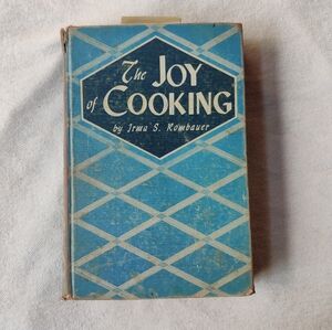 The Joy of Cooking 1943 by Irma S. Rombauer Vintage Recipe Book Wartime WWII